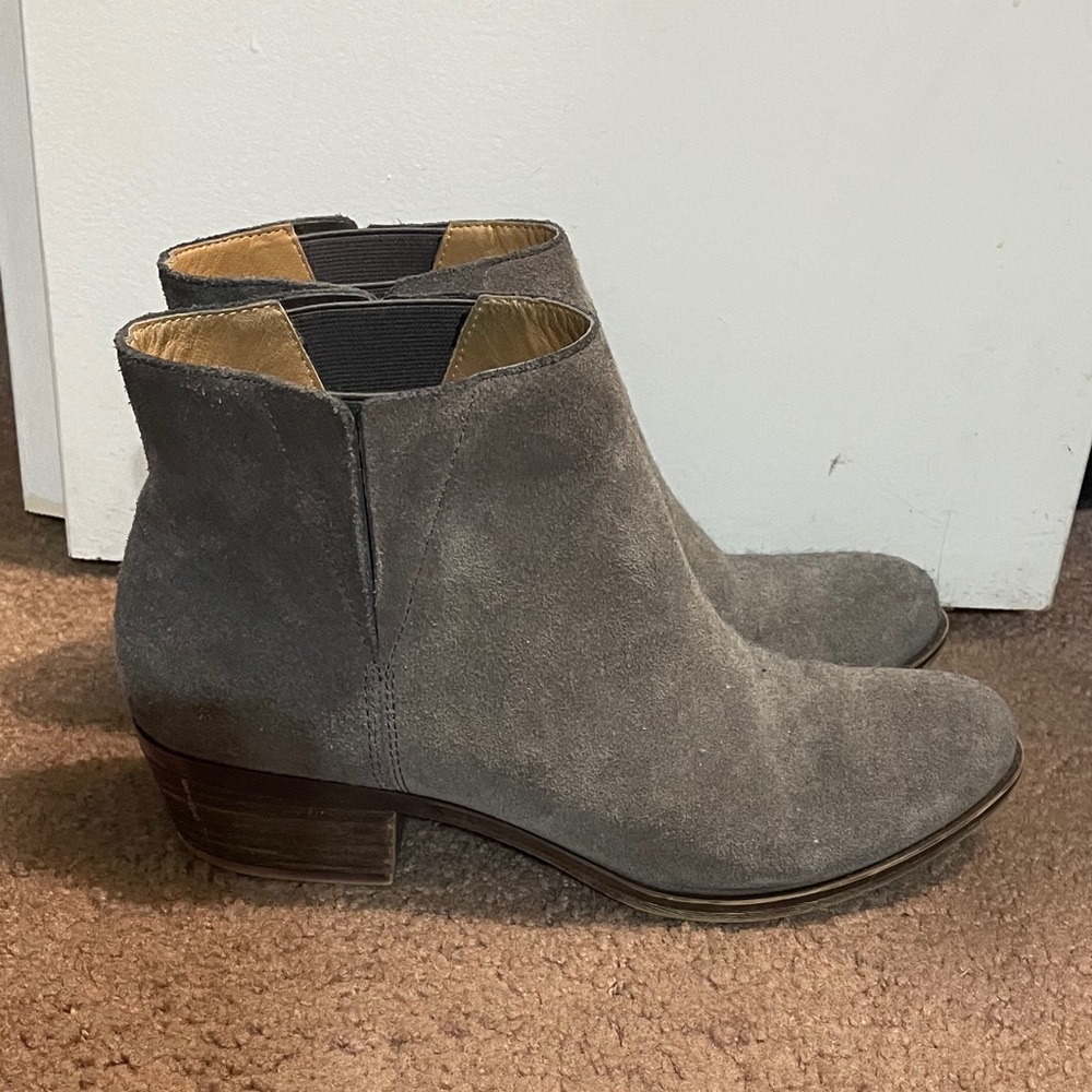 Lucky Brand Suede Ankle Boots